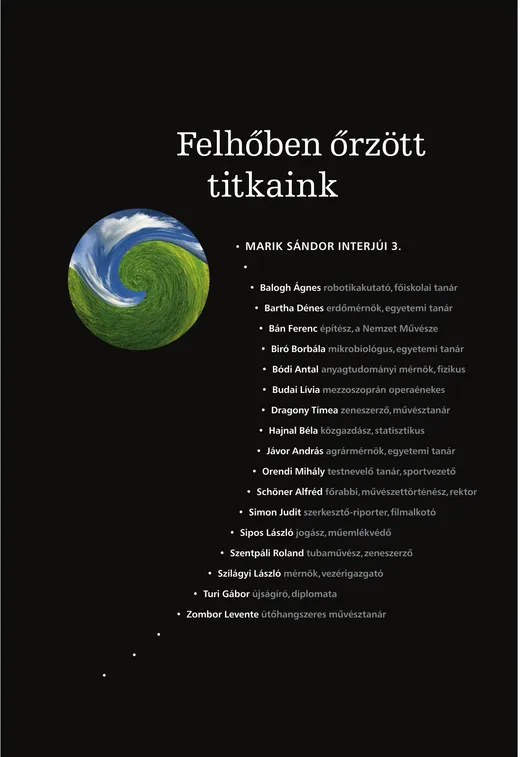 Felhőben őrzött titkaink – borító