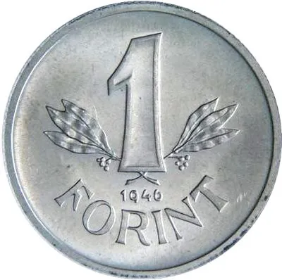 Alumínium 1 forintos, 1946.