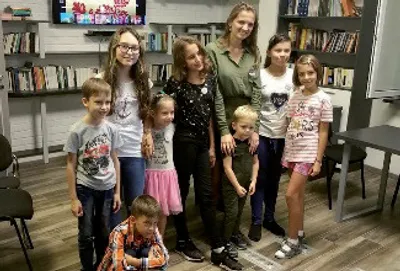 Magyar iskola a Kijevi Magyarok Házában.